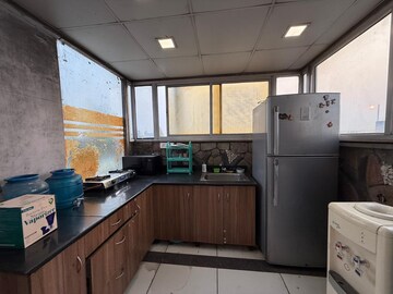 Kitchen in 2 BHK Builder Floor at Kailash Hills – for Rent