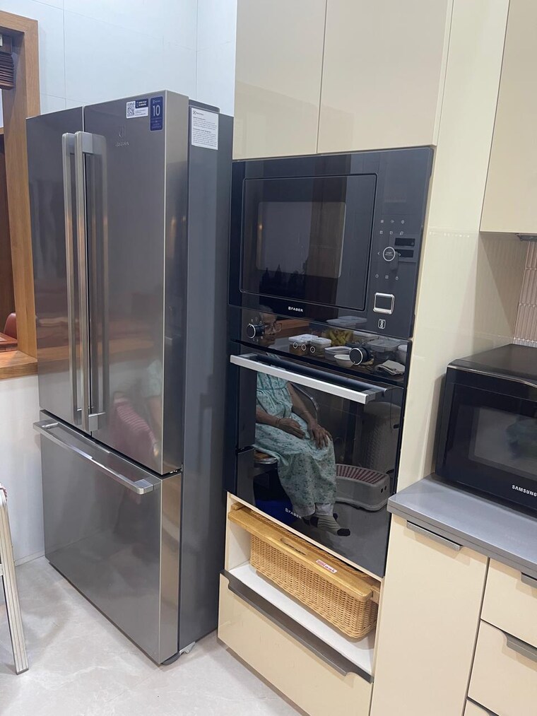 Kitchen, nerul sector 17 4 Bedroom 3000 Sq.Ft. Apartment In Nerul Sector 17 Navi Mumbai 9625102