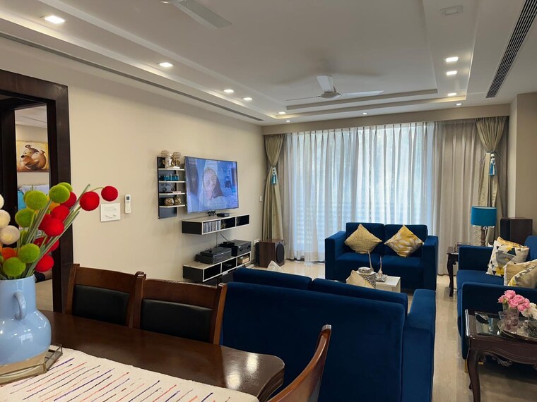 Living Room, vasant vihar 4 Bedroom 5400 Sq.Ft. Apartment In Vasant Vihar Delhi 9625130