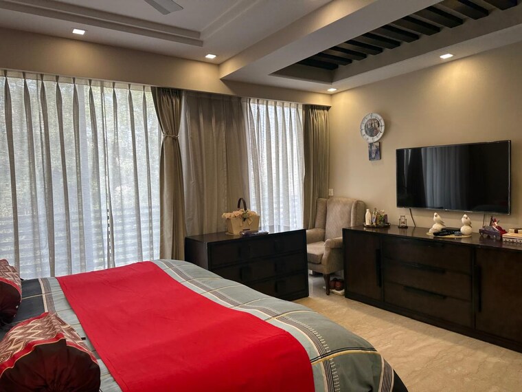 Bedroom, vasant vihar 4 Bedroom 5400 Sq.Ft. Apartment In Vasant Vihar Delhi 9625130