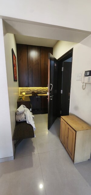 Living Room in 2.5 BHK Apartment at Dosti Vihar, Samata Nagar – for Rent