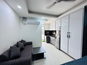 Kitchen in Studio Builder Floor at DLF Pink Town House, Dlf City Phase 3 – for Rent