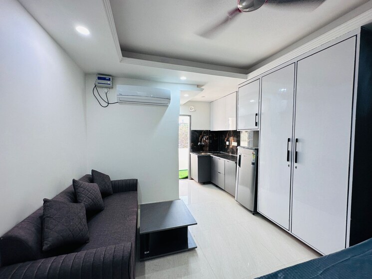 Kitchen, dlf-pink-town-house Studio 500 Sq.Ft. Builder Floor In Dlf City Phase 3 Gurgaon 9625153