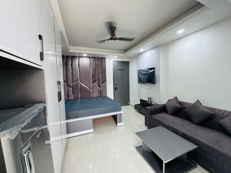 Kitchen, dlf-pink-town-house Studio 500 Sq.Ft. Builder Floor In Dlf City Phase 3 Gurgaon 9625153