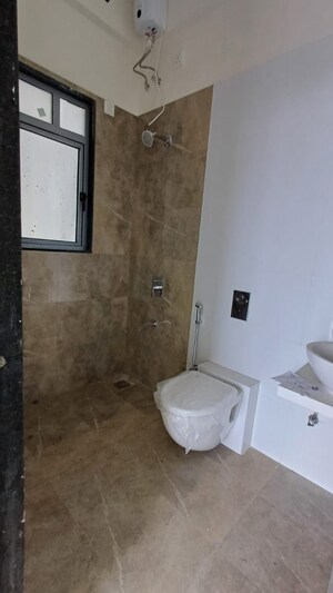 Bathroom in 3 BHK Apartment at Laxmi Raajvilas, Goregaon West – for Rent