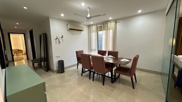 Living Room in 3 BHK Apartment at Defence Colony – for Rent