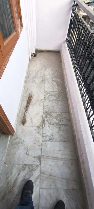 Balcony in 2 BHK Builder Floor at Panchsheel Vihar – for Rent