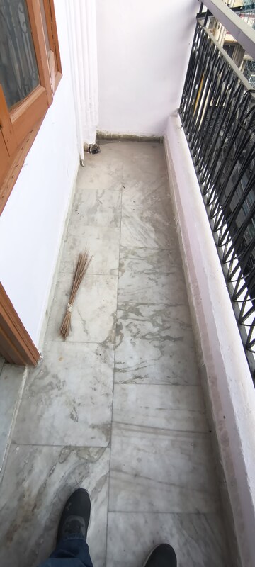 Balcony in 2 BHK Builder Floor at Panchsheel Vihar – for Rent