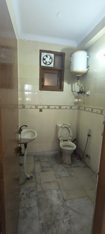 Bathroom in 2 BHK Builder Floor at Panchsheel Vihar – for Rent