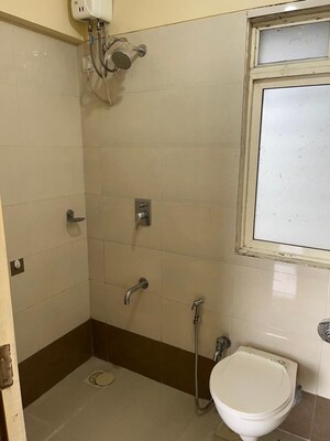 Bathroom in 3 BHK Apartment at Govardhangiri, Goregaon West – for Rent