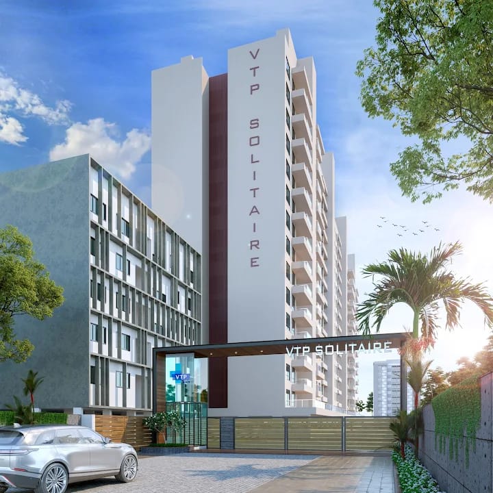 3 BHK Apartment For Rent in VTP Solitaire