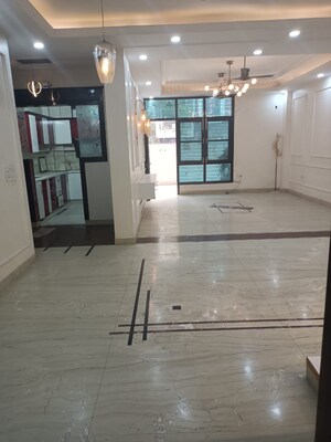 Living Room in 3 BHK Builder Floor at Ramprastha Colony – for Rent