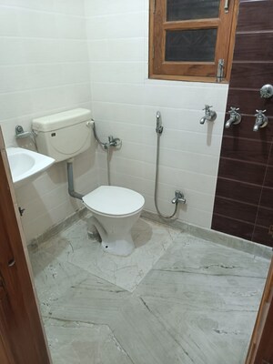 Bathroom in 3 BHK Builder Floor at Ramprastha Colony – for Rent
