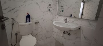 Bathroom in 3 BHK Apartment at Hiranandani Fortune City, New Panvel – for Rent