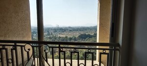 Balcony in 2 BHK Apartment at Hiranandani Fortune City, New Panvel – for Rent