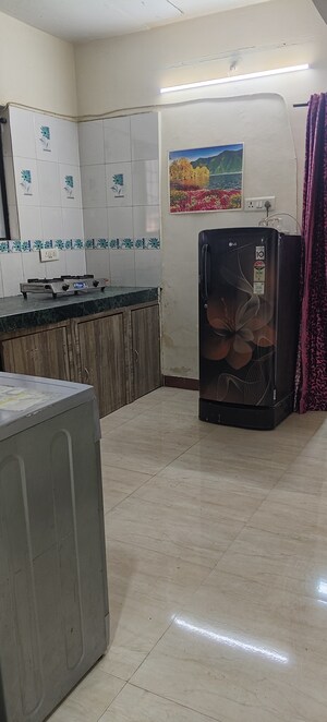 Kitchen in 2 BHK Apartment at Tejashree CHS Bhusari Colony, Bhusari Colony – for Rent