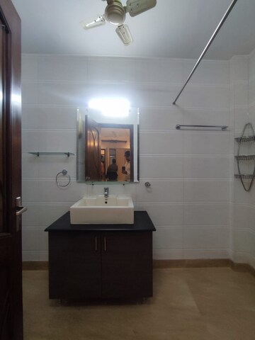 Kitchen in 3 BHK Builder Floor at Shivalik Colony – for Rent