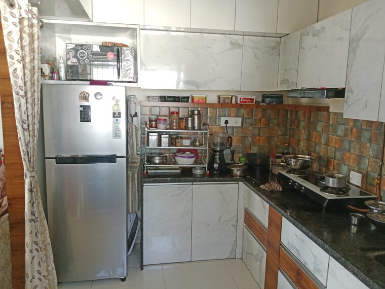 Kitchen, pebbles-i 3 Bedroom 1971 Sq.Ft. Apartment In Bavdhan Pune 9625371