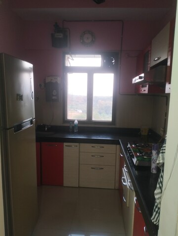 Kitchen in 1.5 BHK Apartment at Lodha Casa Royale, Balkum Pada – for Rent