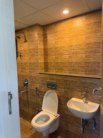 Bathroom in 2 BHK Apartment at Lodha Crown Quality Homes, Majiwada – for Rent