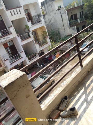 Balcony in 3 BHK Builder Floor at Swaran Jayanti Puram – for Rent