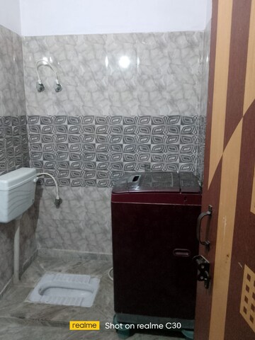 Bathroom in 3 BHK Builder Floor at Swaran Jayanti Puram – for Rent
