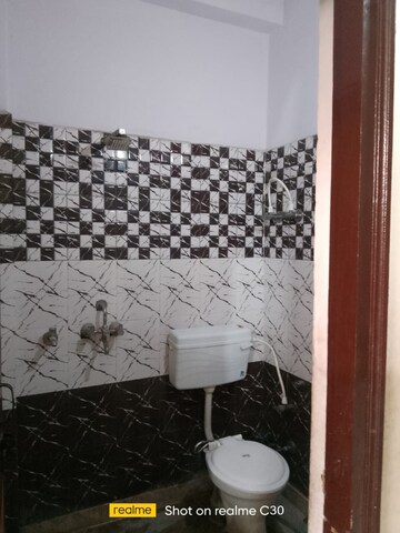 Bathroom in 3 BHK Builder Floor at Swaran Jayanti Puram – for Rent