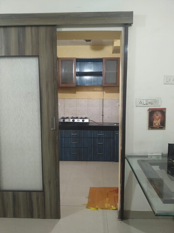 Kitchen in 2 BHK Apartment at Runwal Garden City, Balkum Pada – for Rent