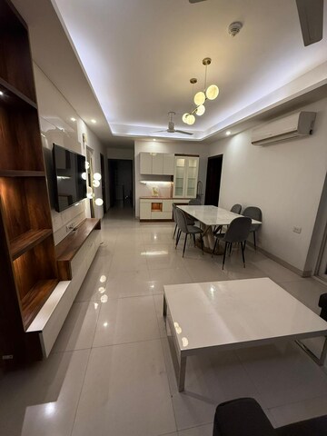 Living Room in 2 BHK Apartment at Mahagun Mirabella, Sector 79 – for Rent