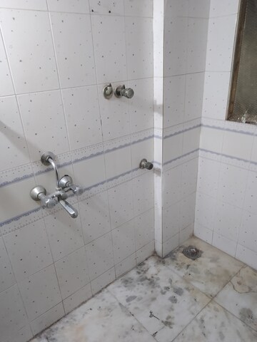 Bathroom in 1 BHK Apartment at Sangeeta CHS, Borivali West – for Rent