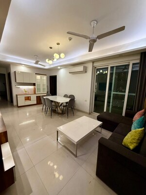 Living Room in 2 BHK Apartment at Mahagun Mirabella, Sector 79 – for Rent