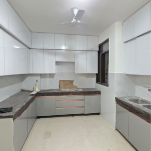 Kitchen in 2 BHK Builder Floor at Malviya Nagar – for Sale