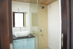 Bathroom in 3 BHK Apartment at RNP 1, Kondapur – for Rent