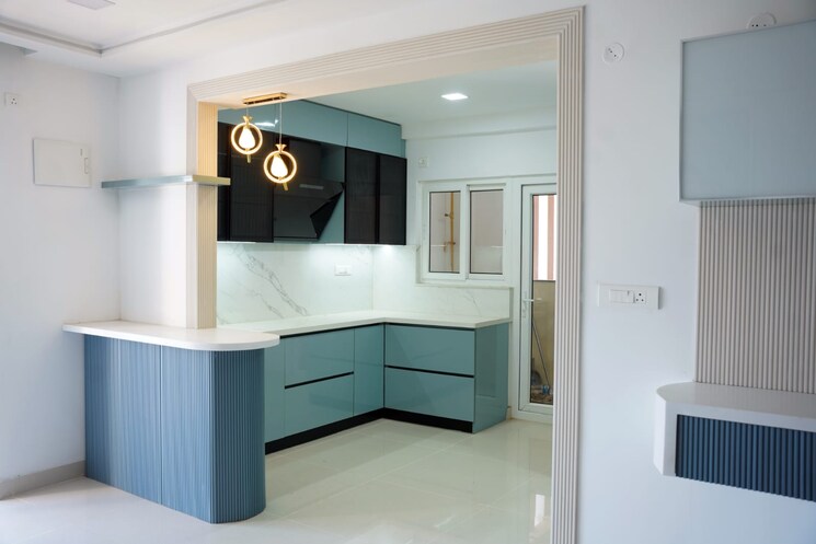 Kitchen, rnp-1 3 Bedroom 2285 Sq.Ft. Apartment In Kondapur Hyderabad 9625429