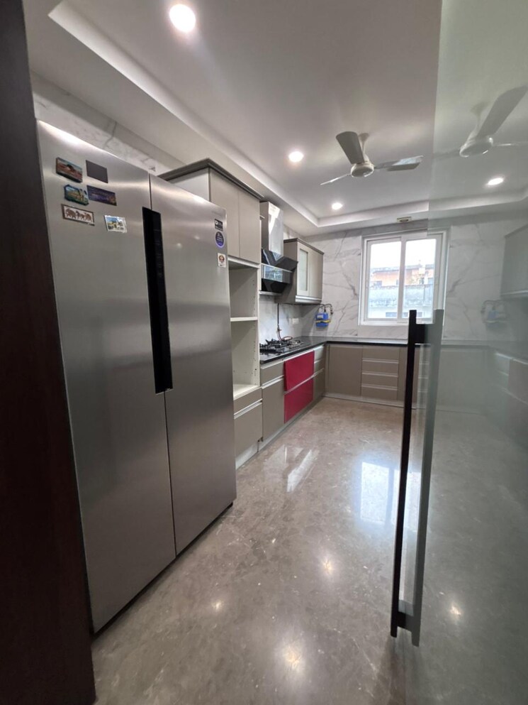 Kitchen, green park extension 4 Bedroom 3000 Sq.Ft. Builder Floor In Green Park Extension Delhi 9625508