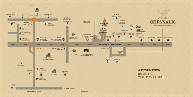 Floor Plan, gaur-chrysalis 4 Bedroom 2495 Sq.Ft. Apartment In Sector 22d Yamuna Expressway Greater Noida 9625506