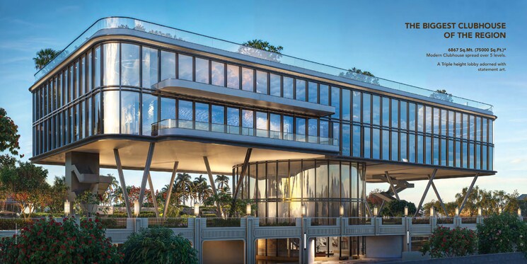 Exterior View, gaur-chrysalis 4 Bedroom 2495 Sq.Ft. Apartment In Sector 22d Yamuna Expressway Greater Noida 9625506