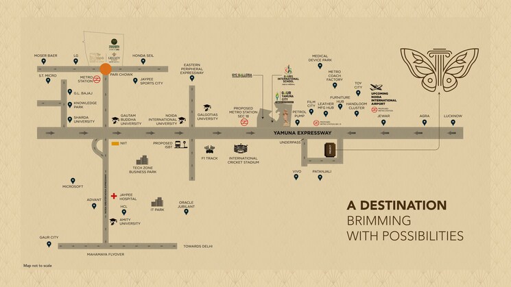Master Plan, gaur-chrysalis 4 Bedroom 2495 Sq.Ft. Apartment In Sector 22d Yamuna Expressway Greater Noida 9625506