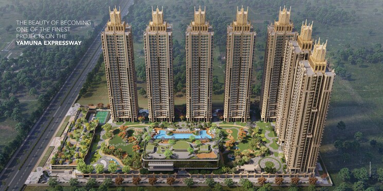 Exterior View, gaur-chrysalis 4 Bedroom 2495 Sq.Ft. Apartment In Sector 22d Yamuna Expressway Greater Noida 9625506