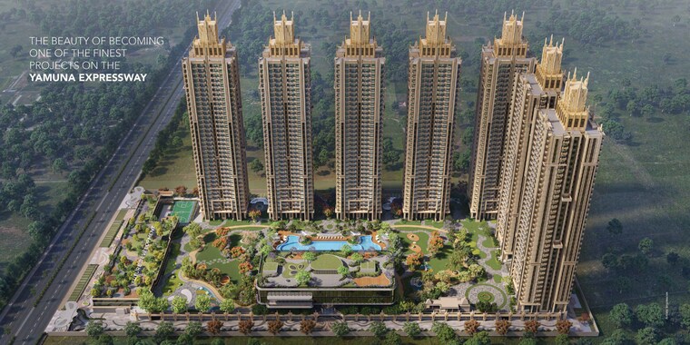 Exterior View, gaur-chrysalis 4 Bedroom 2495 Sq.Ft. Apartment In Sector 22d Yamuna Expressway Greater Noida 9625506