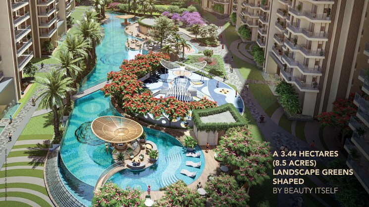 Master Plan, gaur-chrysalis 4 Bedroom 2495 Sq.Ft. Apartment In Sector 22d Yamuna Expressway Greater Noida 9625506