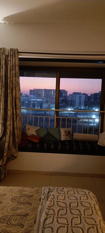 Balcony in 3 BHK Apartment at Park Grandeur, Baner – for Rent