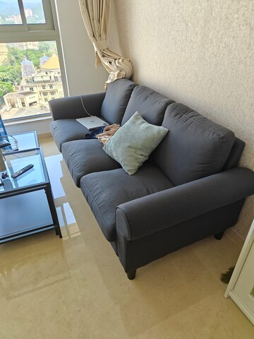 Living Room in 1 BHK Apartment at Hiranandani Highland, Powai – for Rent