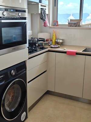 Kitchen in 1 BHK Apartment at Hiranandani Highland, Powai – for Rent