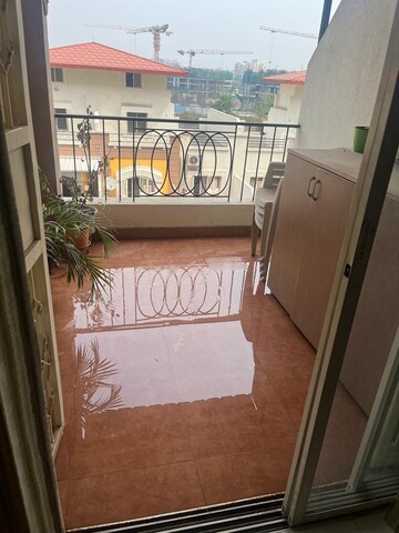 Balcony in 2 BHK Apartment at Aditya Breeze Park, Balewadi – for Rent