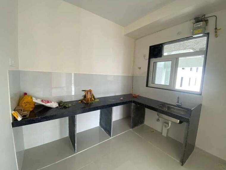 Kitchen, ashar-axis 2 Bedroom 678 Sq.Ft. Apartment In Majiwada Thane 9625515