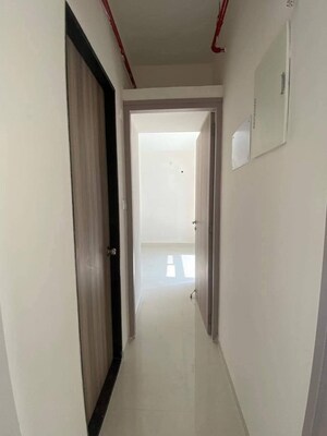 Building Lobby in 2 BHK Apartment at Ashar Axis, Majiwada – for Rent