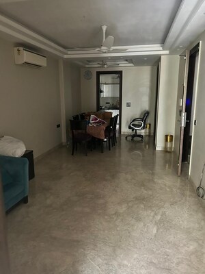 Living Room in 2 BHK Builder Floor at Chittaranjan Park – for Rent