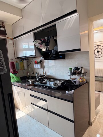 Kitchen in 1 BHK Apartment at Chaitanya The Greens Radhakunj, Kandivali East – for Sale