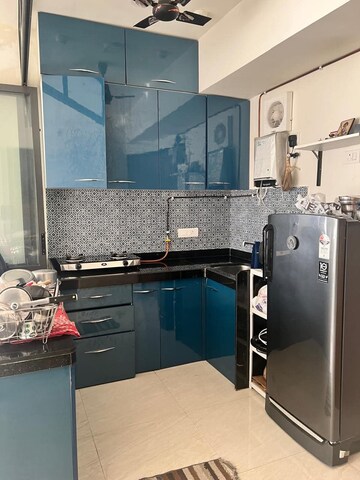 Kitchen in 2 BHK Apartment at Lodha Crown Quality Homes, Majiwada – for Rent